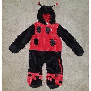 Celebration Creations Ladybug Halloween Costume Red Black Dot Baby 9-12 Months